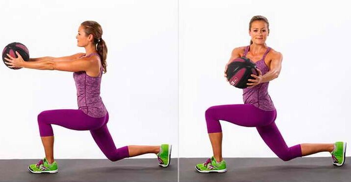 Casann Lunges With Corps